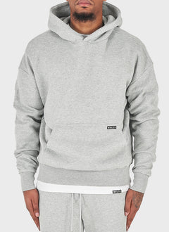 Heavyweight Essential Hoodie - Grey