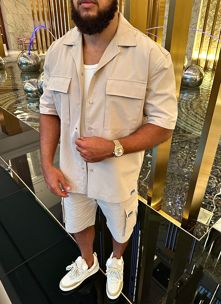 Vintage Cargo Shorts - Stone