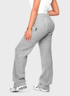 Mohair Joggers - Grey