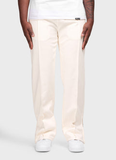 Twill Pleat Pants - Ivory