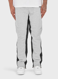 Pantalon de jogging évasé vintage - Gris