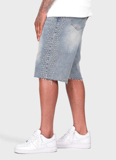 Vintage VVS Denim Shorts - Blue