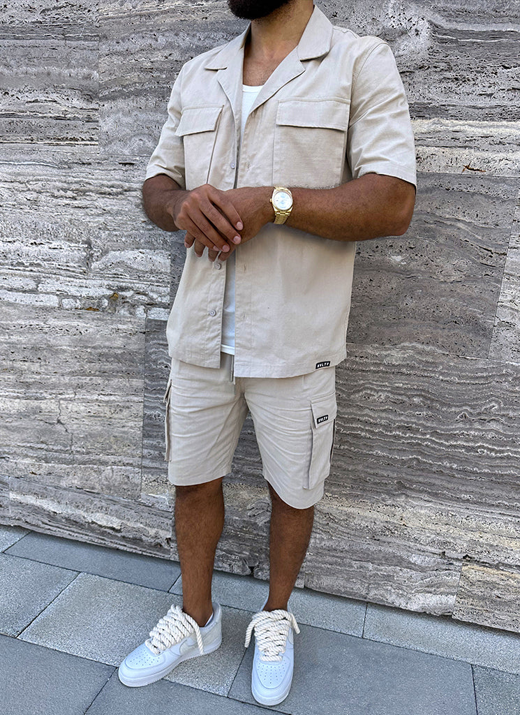 Vintage Cargo Shorts - Stone