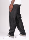 Structured Selvedge Jeans - Black