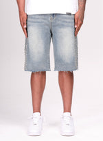Vintage VVS Denim Shorts - Blue