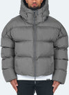 Vintage Puffer Jacket - Grey