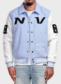 All Star Varsity Jacket - Baby Blue