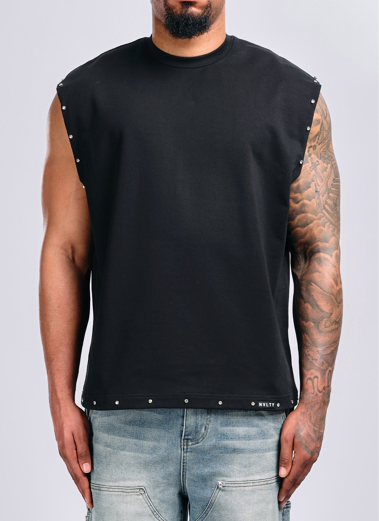 VVS Sleeveless T-Shirt - Black