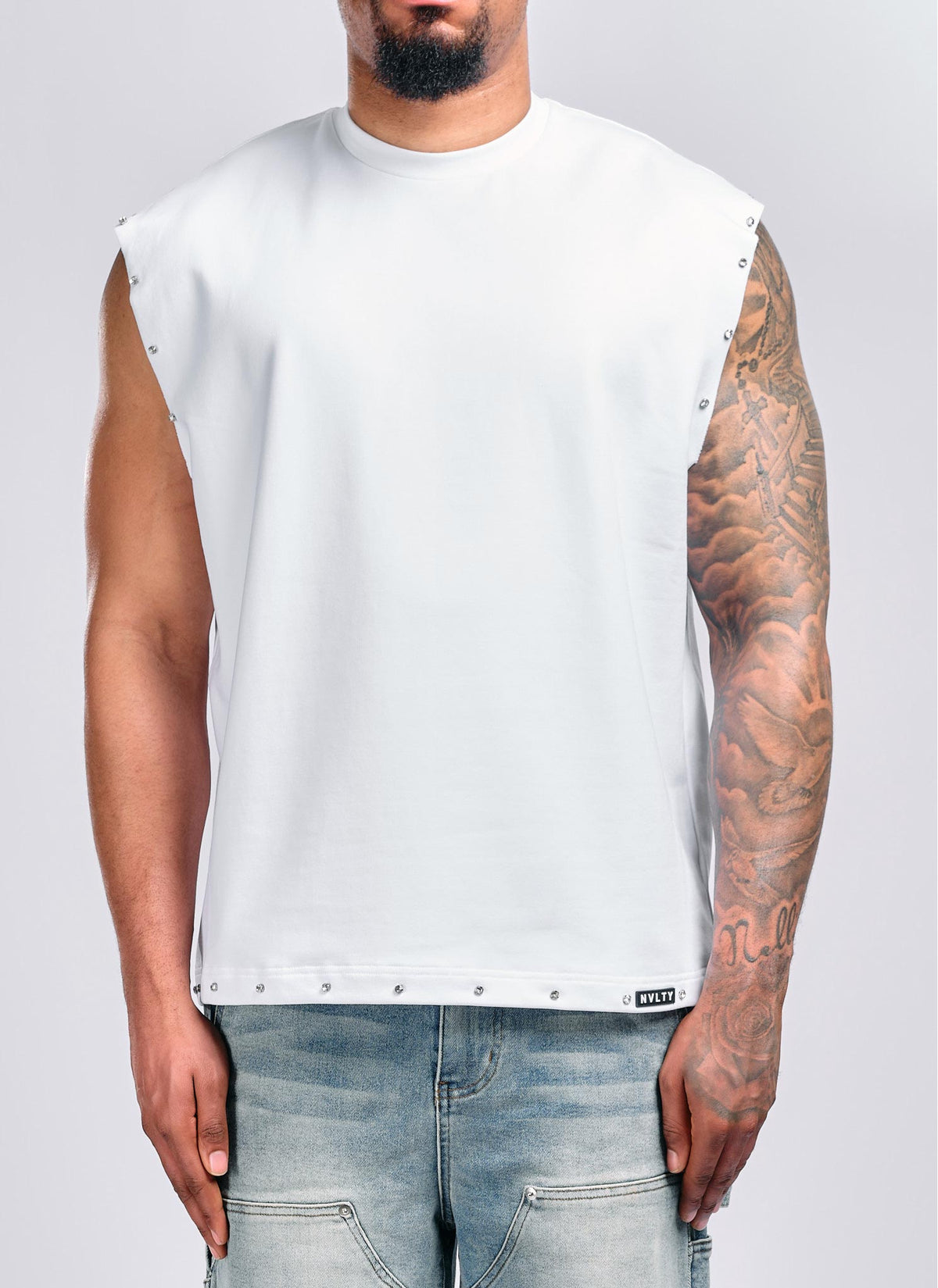 VVS Sleeveless T-Shirt - White