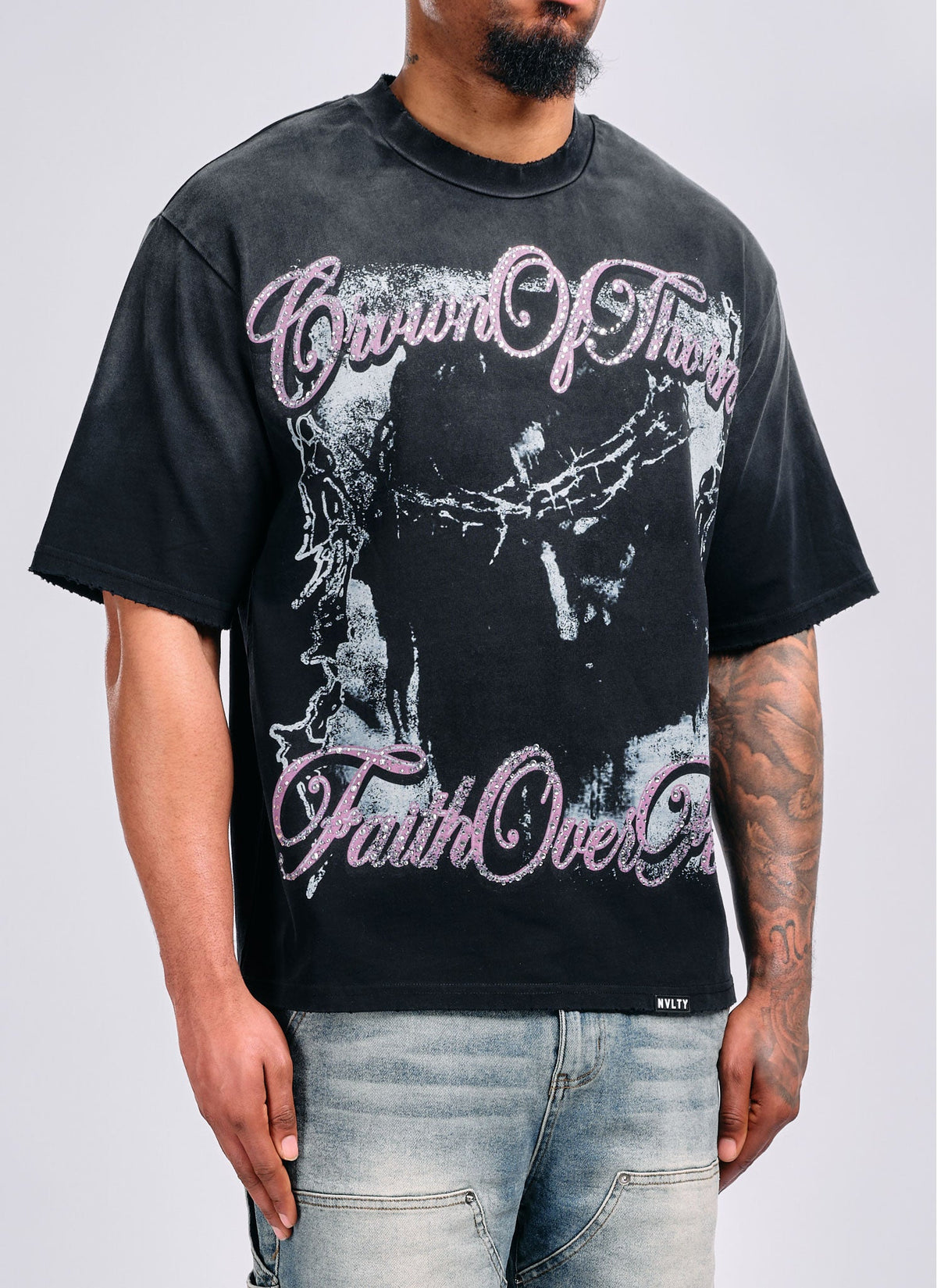 Crown Of Thorns T-Shirt - Black