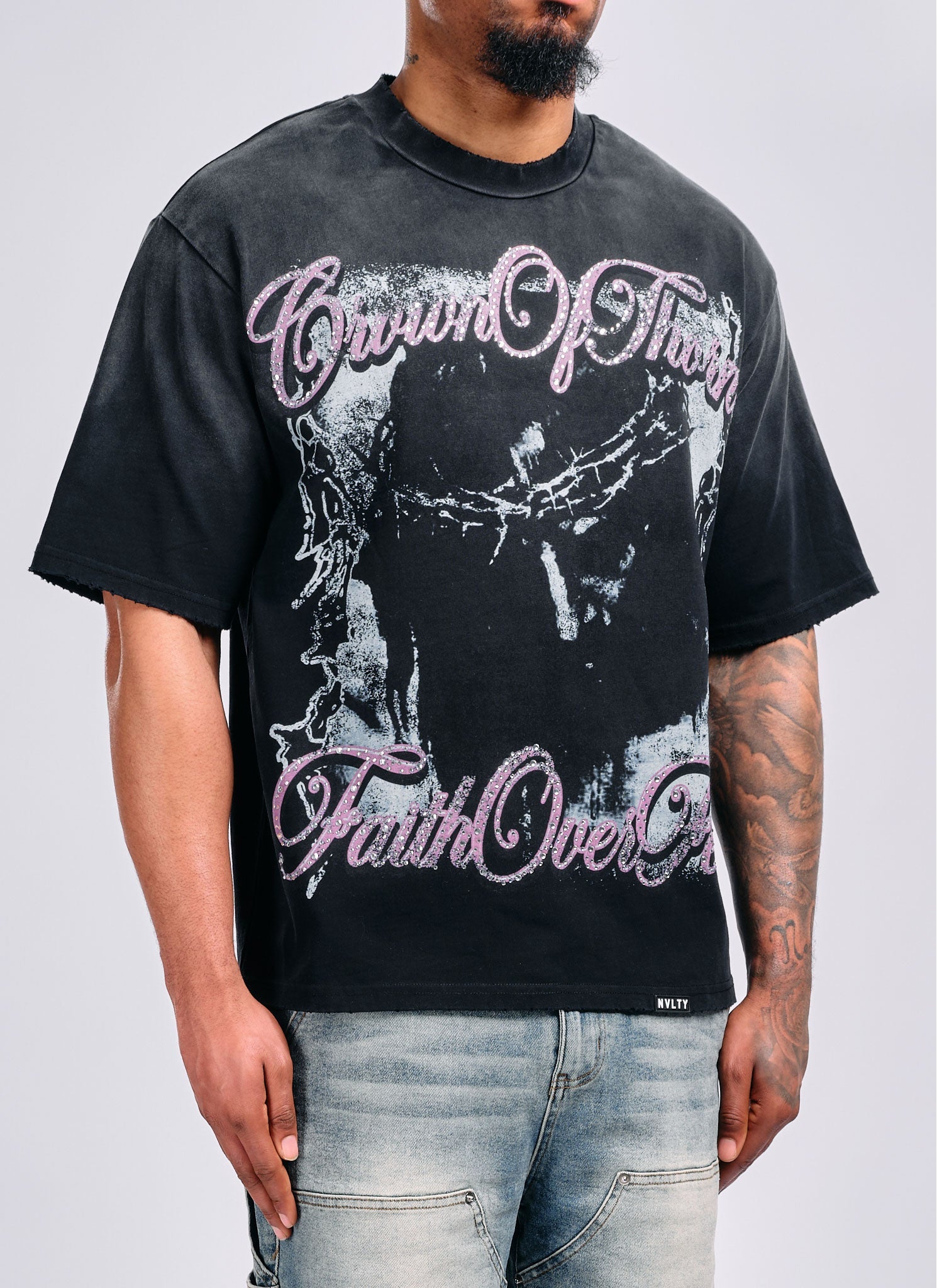 Crown Of Thorns T-Shirt - Black