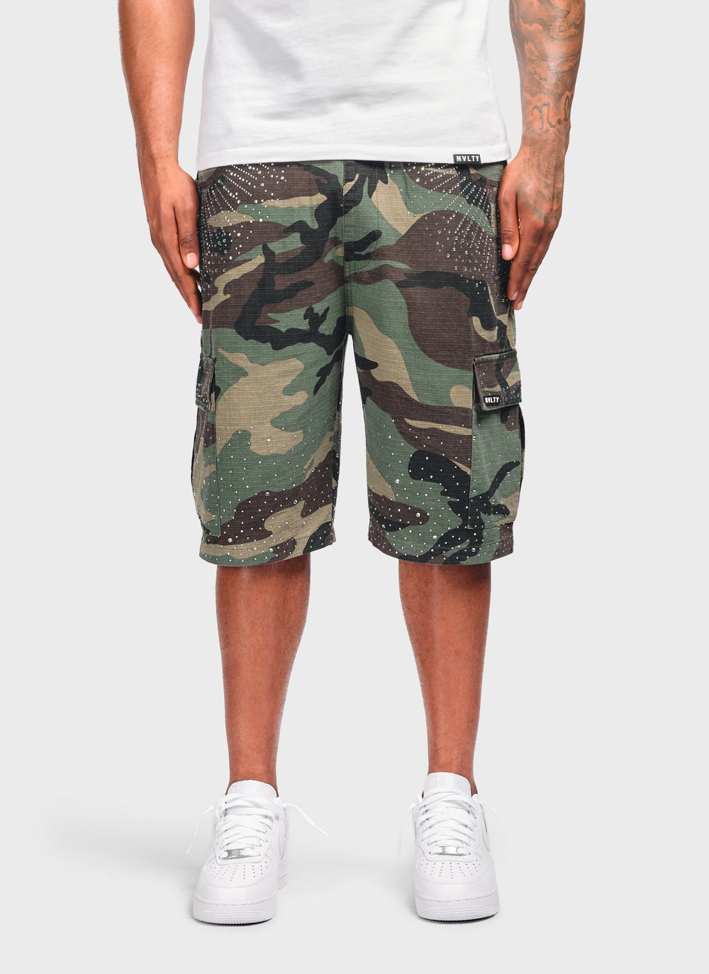 Vintage VVS Cluster Cargo Shorts - Camo