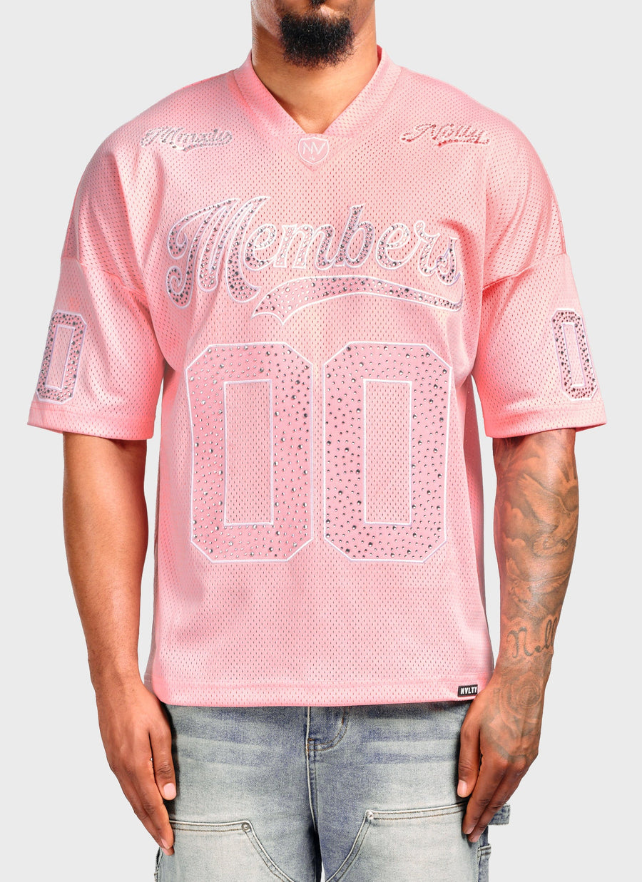 Members VVS Jersey - Baby Pink