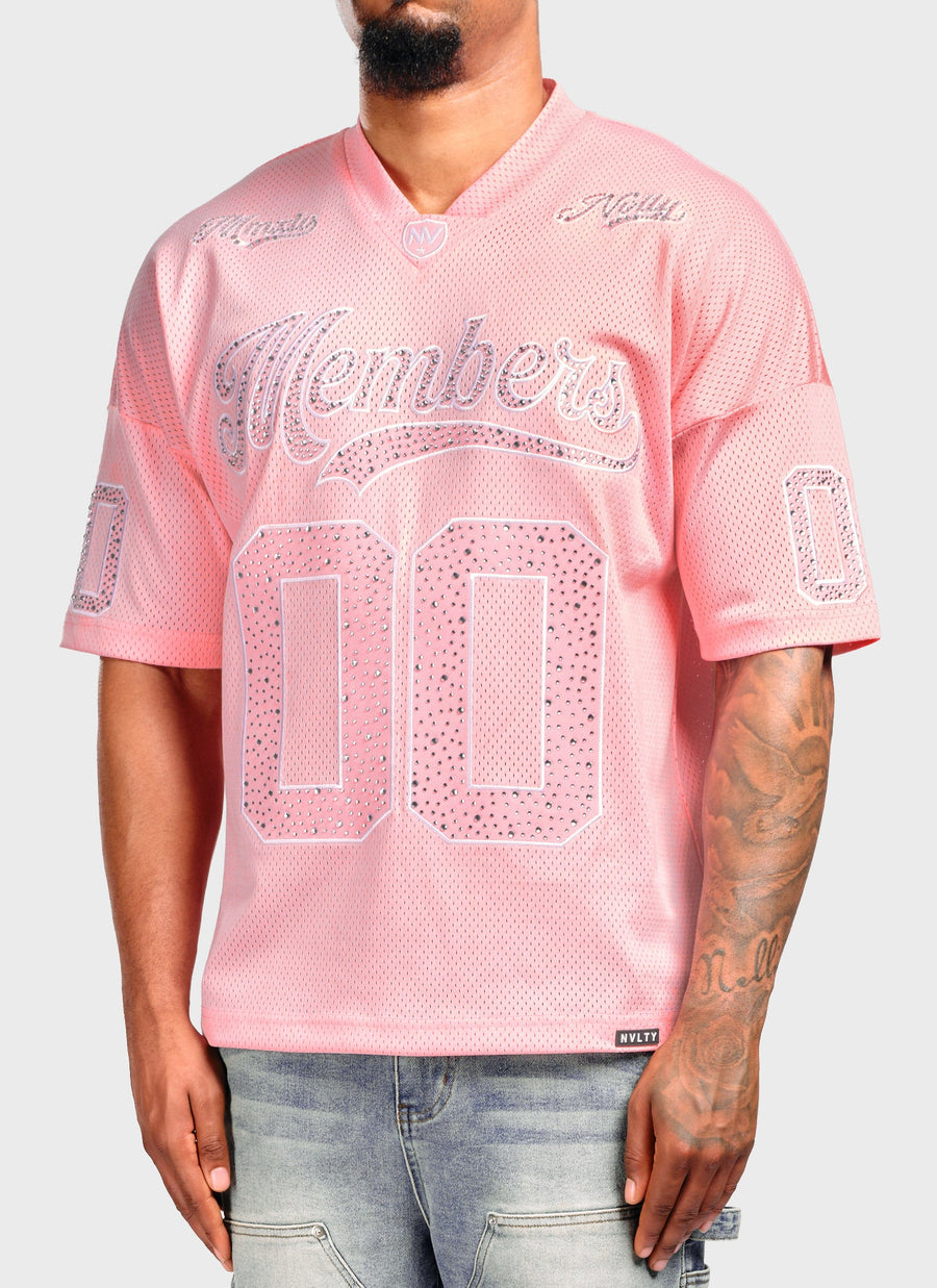 Members VVS Jersey - Baby Pink