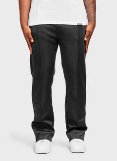 Pleat Track Pants - Black