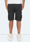 Vintage Cargo-Shorts – Schwarz