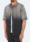 Vintage Deep Fade Denim Shirt - Black