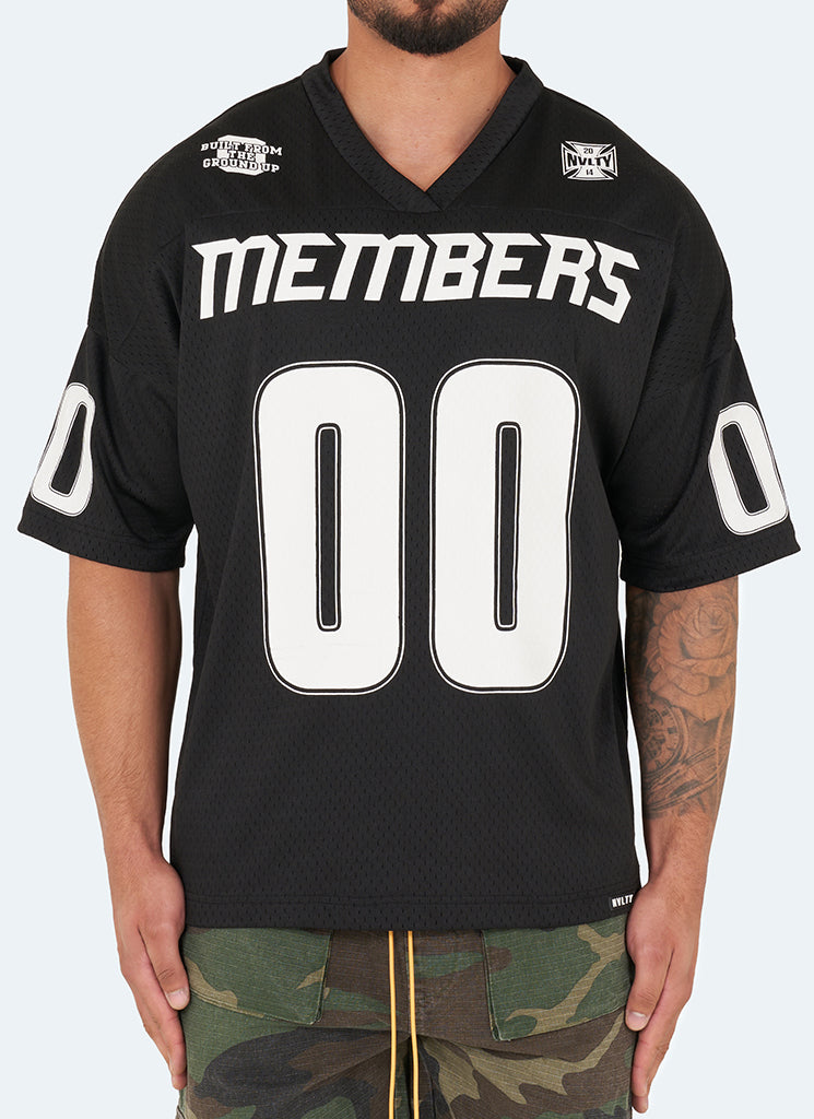 Members Jersey - Black