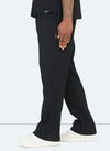 Pleated Trousers - Black