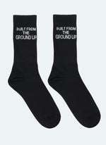 Von Grund auf neu gebaute Socken – Schwarz