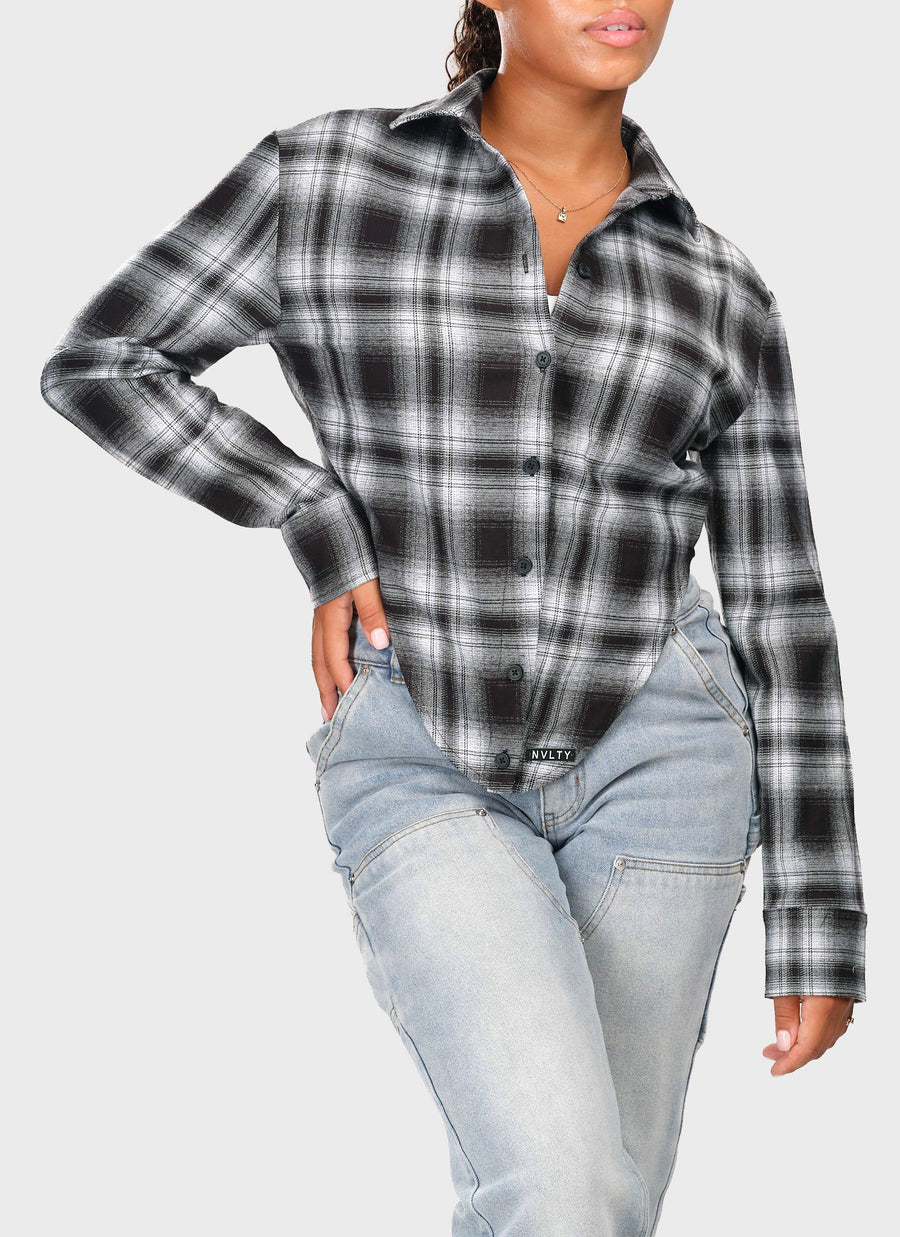 Corset Flannel - Black
