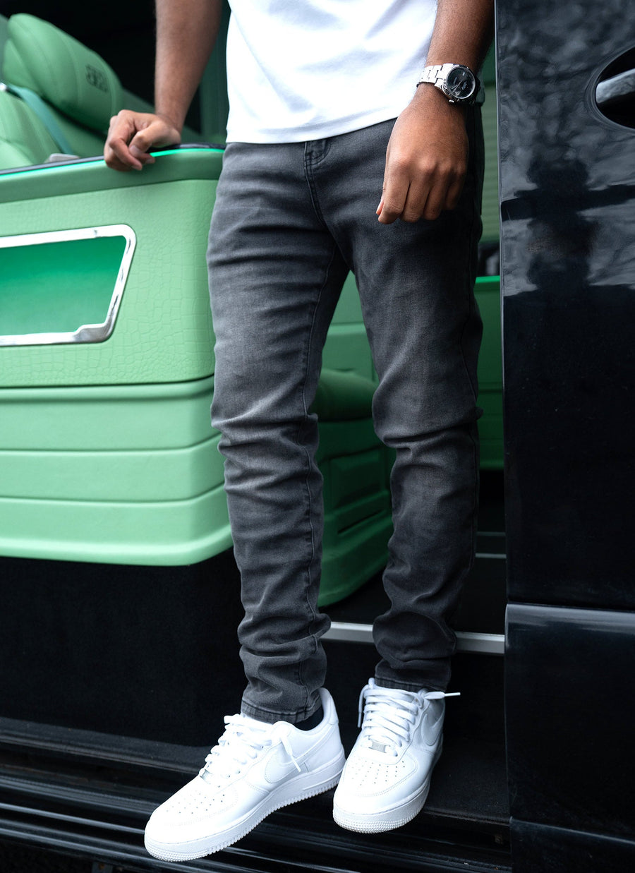 Slim Fit Jeans - Grey