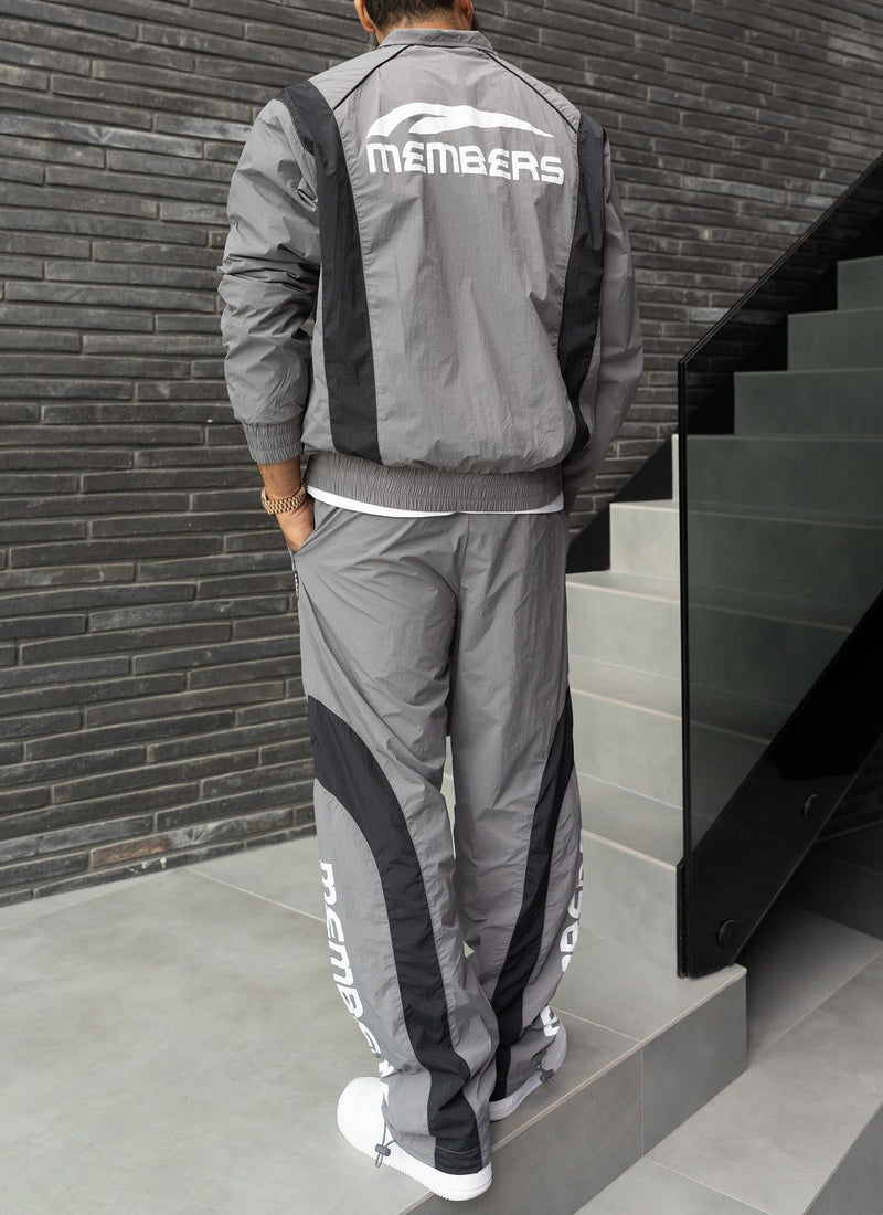Members Track Jacket - Grey