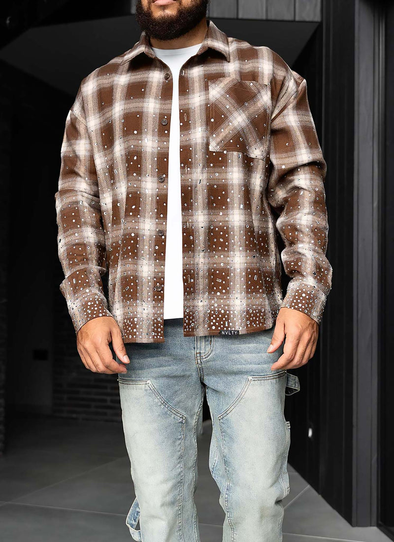 Vintage VVS Flannel - Brown