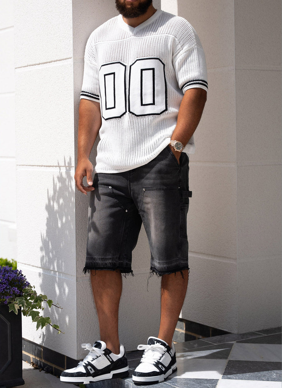 Knitted Members Jersey - Ivory