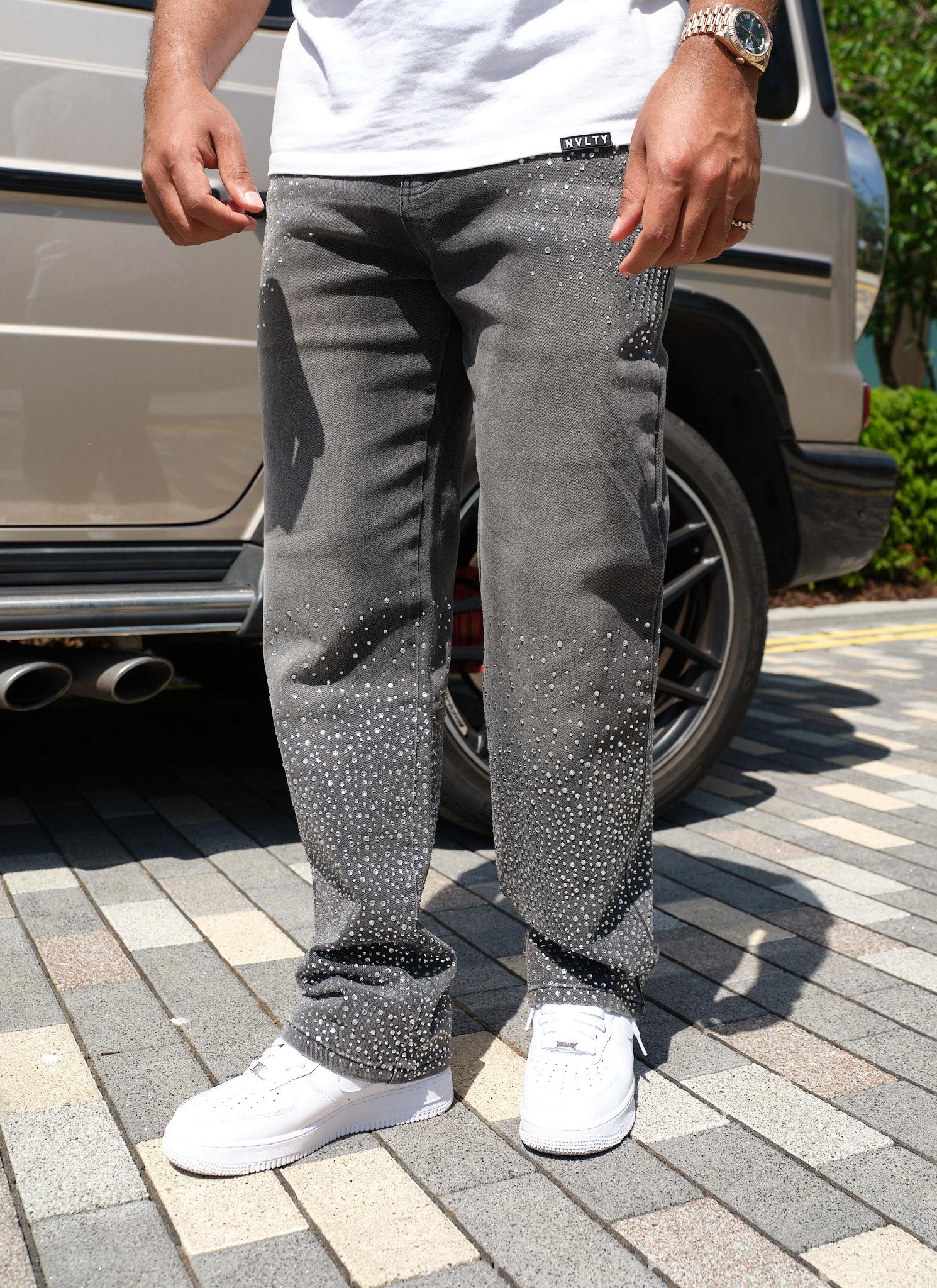 Vintage VVS Cluster Jeans - Black