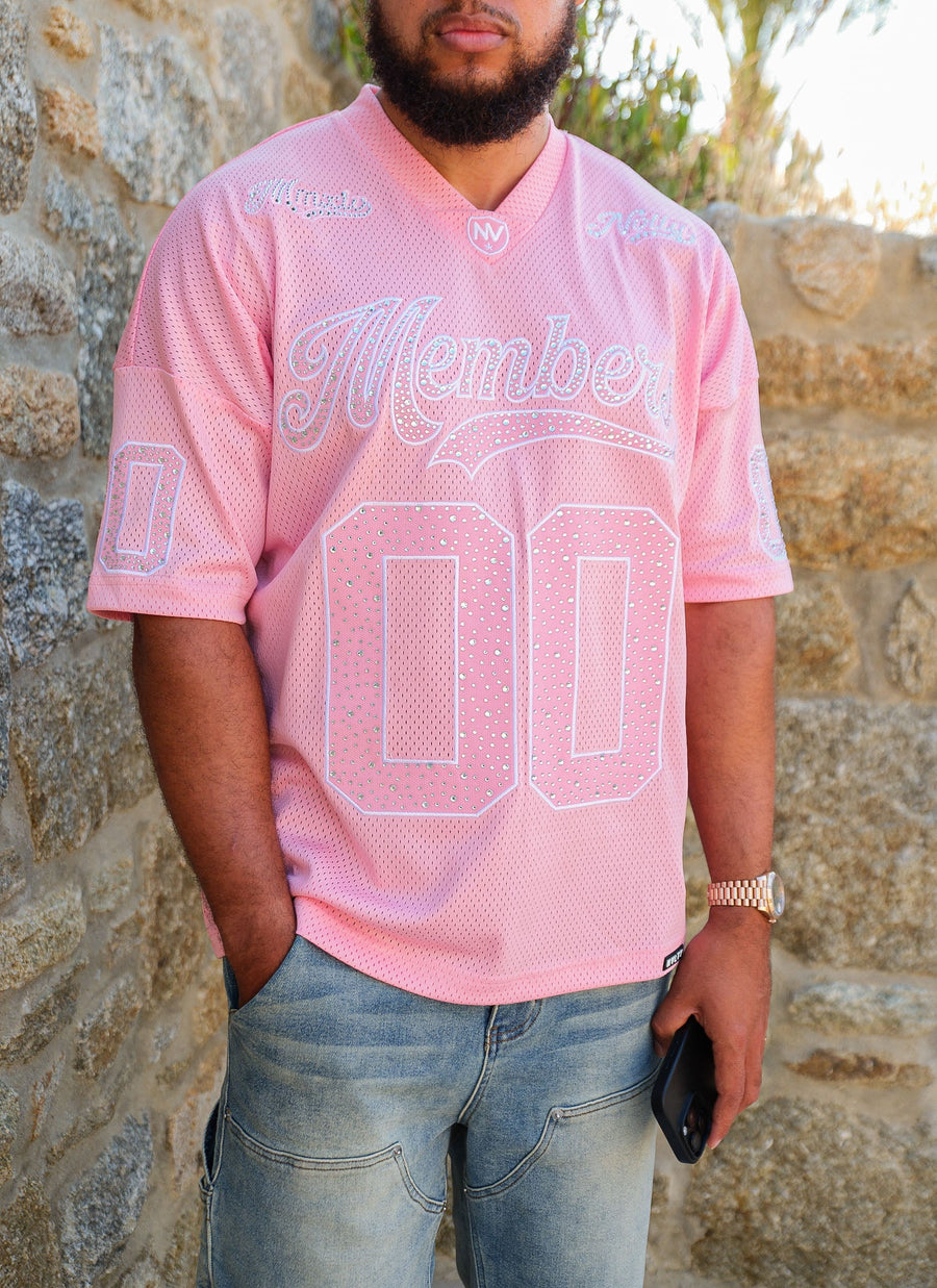 Members VVS Jersey - Baby Pink