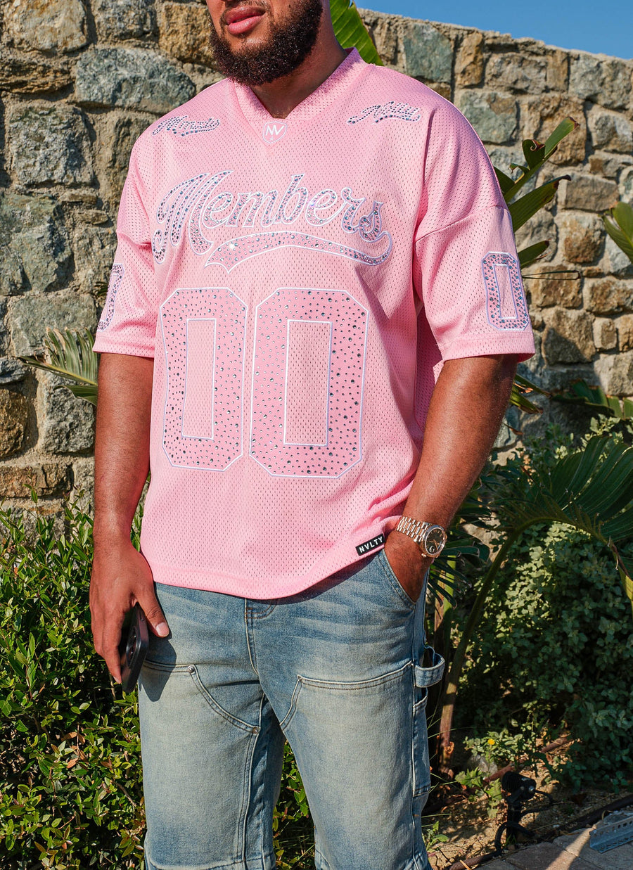 Members VVS Jersey - Baby Pink
