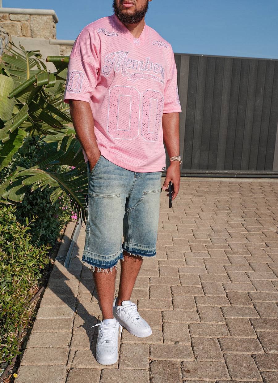 Members VVS Jersey - Baby Pink