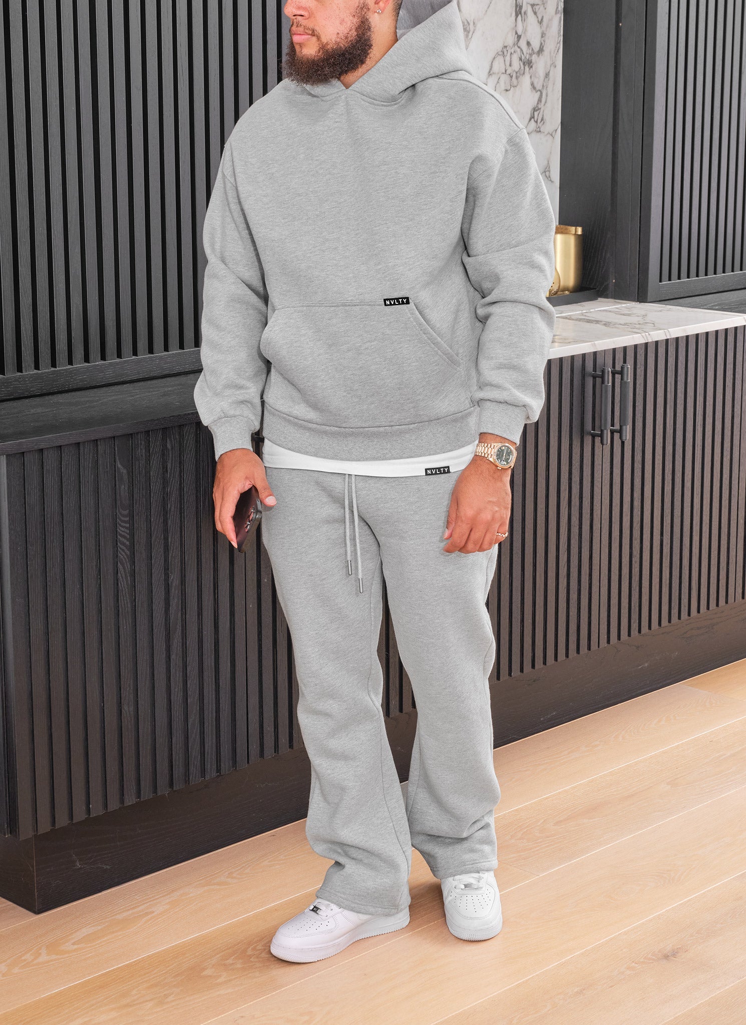 Heavyweight Luxe Hoodie - Grey