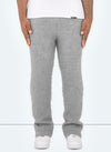 Mohair Flare Joggers - Grey