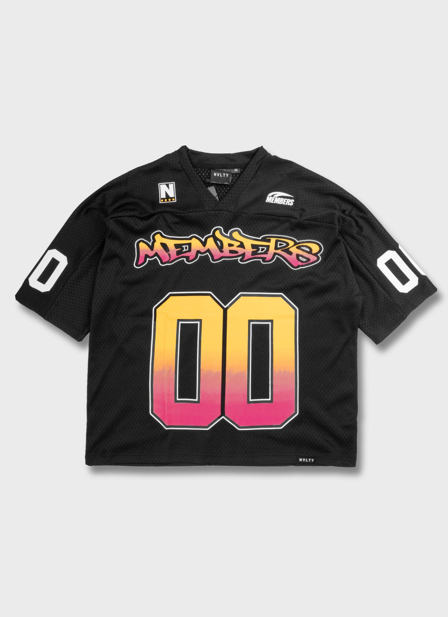 Graffiti Members Jersey - Black