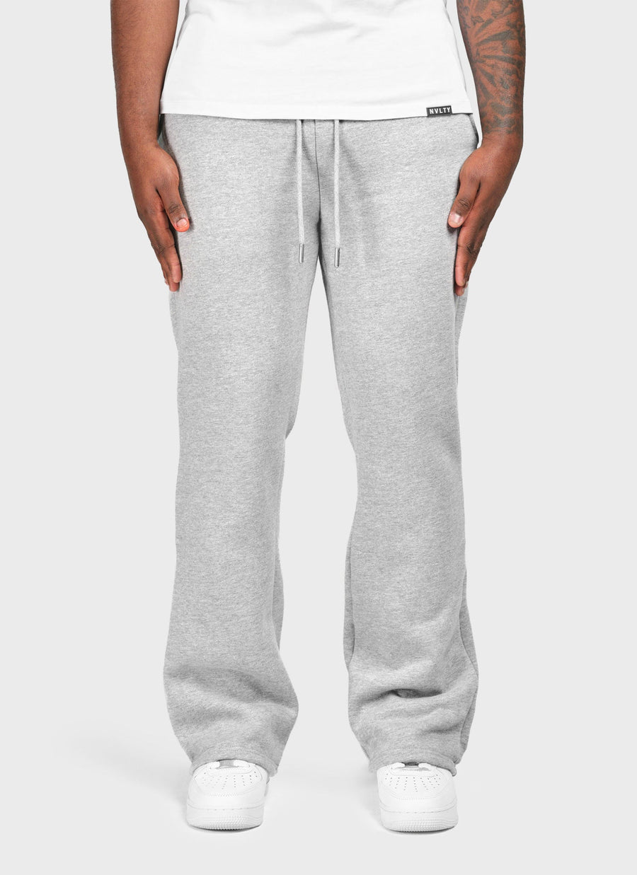 Heavyweight Luxe Flare Joggers - Grey