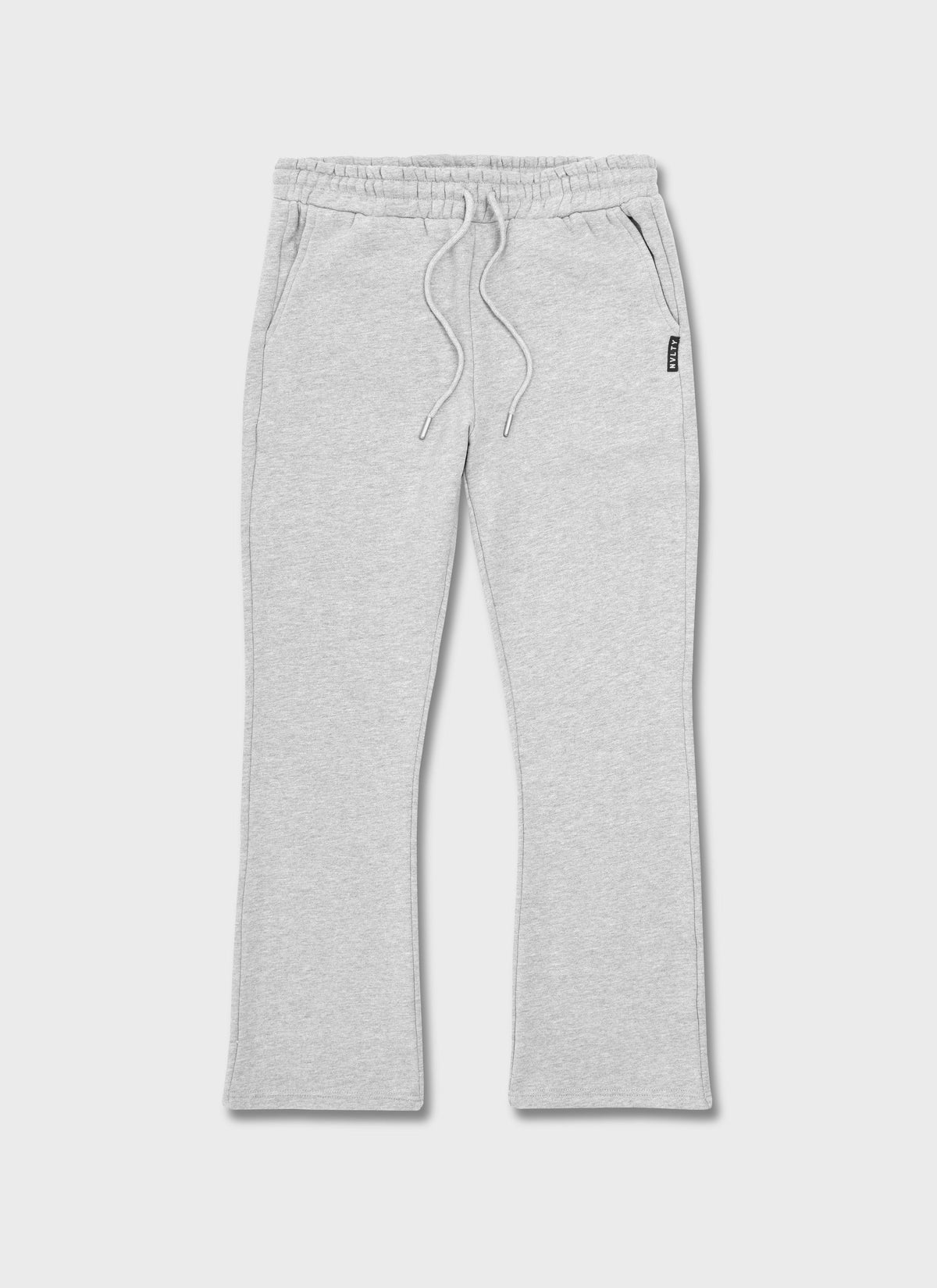 Heavyweight Luxe Flare Joggers - Grey