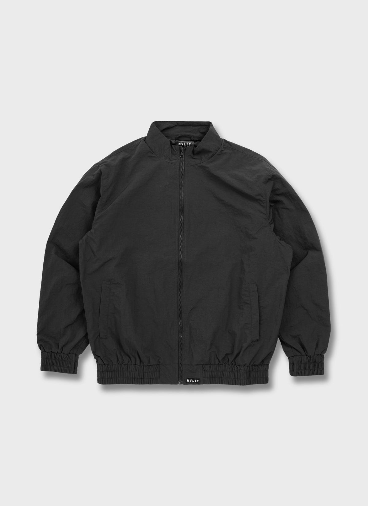 Heavyweight Shell Track Jacket - Black