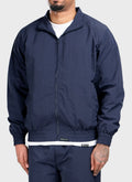 Heavyweight Shell Track Jacket - Navy