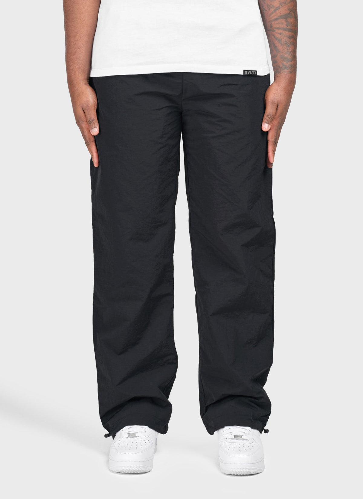 Heavyweight Shell Track Pants - Black