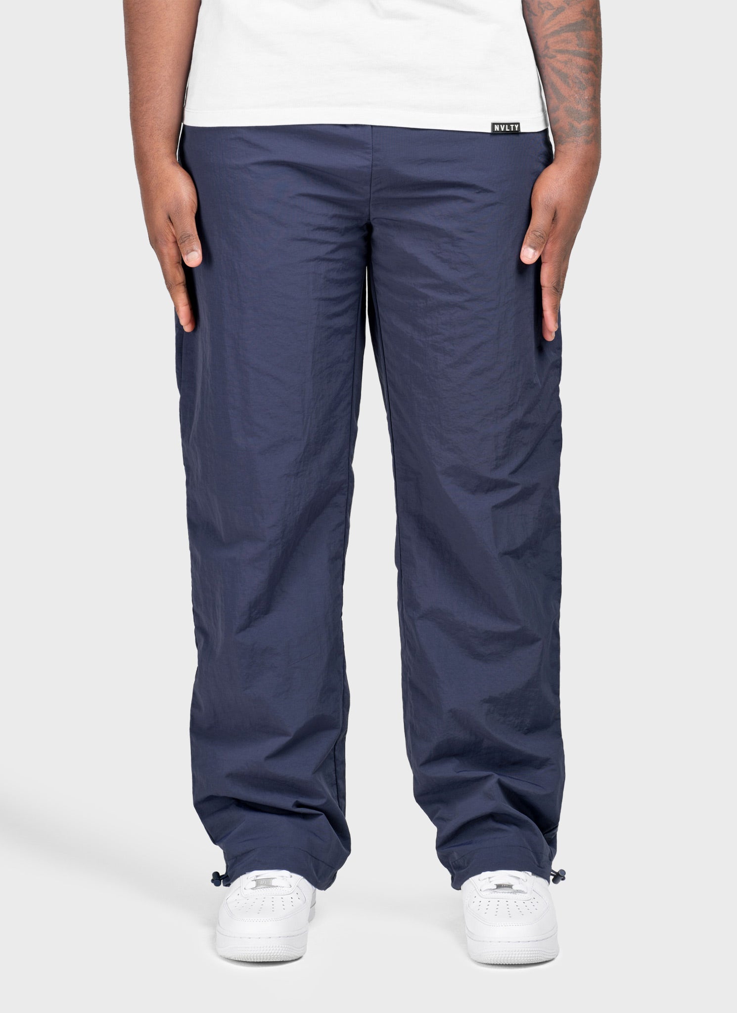 Heavyweight Shell Track Pants - Navy