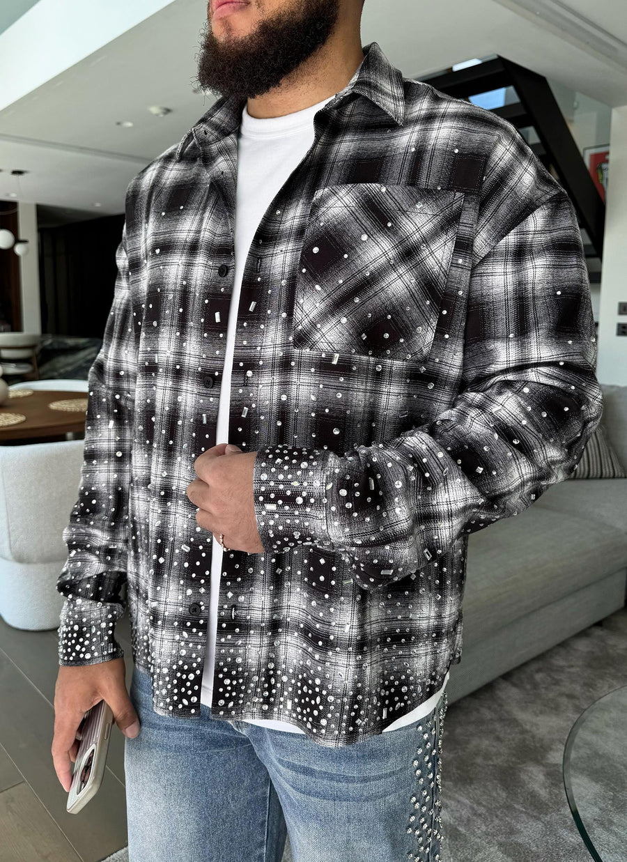 Vintage VVS Flannel - Black