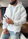 Scuba Structured Mesh Jacket - White