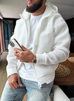 Scuba Structured Mesh Jacket - White