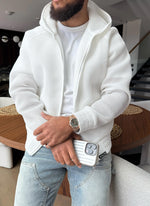 Scuba Structured Mesh Jacket - White