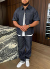 Structured Selvedge Denim Shirt - Indigo