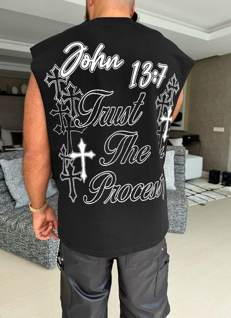 Road To Glory Sleeveless T-Shirt - Black