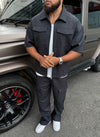 Tailored Militant Shirt - Black