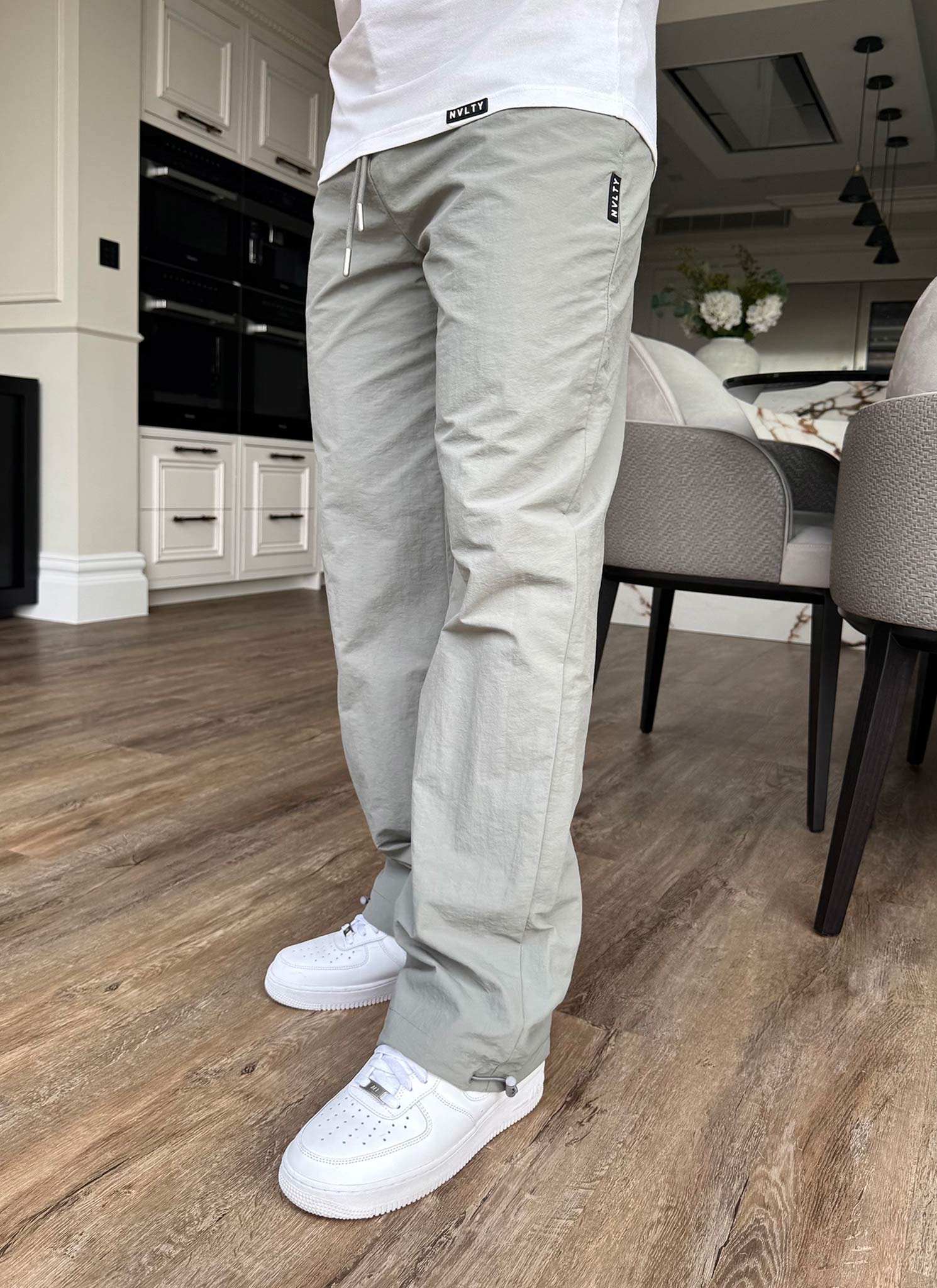 Heavyweight Luxe Track Pants - Grey